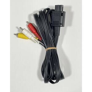 OFFICIAL ORIGINAL OEM Super Nintendo N64 & Gamecube SNES AV RCA Video Cable